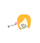 からふる おんなのこ。（個別スタンプ：10）