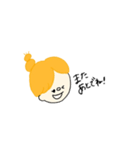 からふる おんなのこ。（個別スタンプ：17）