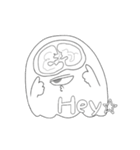 ひとつめゆうれいの日常。（個別スタンプ：6）