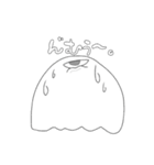 ひとつめゆうれいの日常。（個別スタンプ：22）