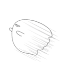 ひとつめゆうれいの日常。（個別スタンプ：24）