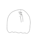 ひとつめゆうれいの日常。（個別スタンプ：25）