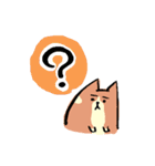 もっちりまったりわんこ（個別スタンプ：18）