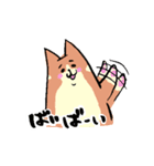 もっちりまったりわんこ（個別スタンプ：24）