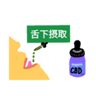 とにかくCBD なのだ その①（個別スタンプ：3）