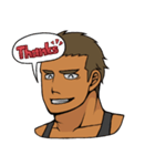 タンクトップ男子（個別スタンプ：3）