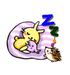 小さな動物たちのスタンプ（個別スタンプ：9）