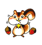小さな動物たちのスタンプ（個別スタンプ：15）