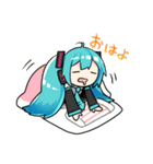 初音ミク＆巡音ルカスタンプby.マスもふ（個別スタンプ：20）