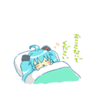 初音ミクちゃんのスタンプ（個別スタンプ：10）