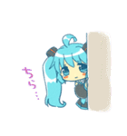 初音ミクちゃんのスタンプ（個別スタンプ：20）