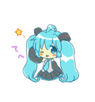 初音ミクちゃんのスタンプ（個別スタンプ：38）