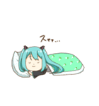 かわいい初音ミクスタンプ（個別スタンプ：5）