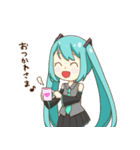 かわいい初音ミクスタンプ（個別スタンプ：7）