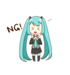 かわいい初音ミクスタンプ（個別スタンプ：9）