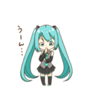 かわいい初音ミクスタンプ（個別スタンプ：11）