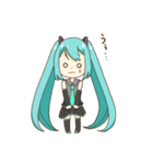 かわいい初音ミクスタンプ（個別スタンプ：18）