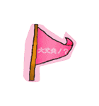 日常フラッグ（個別スタンプ：16）