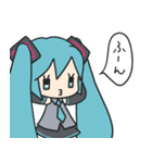 初音ミク一言レス（個別スタンプ：25）