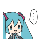 初音ミク一言レス（個別スタンプ：29）