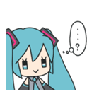 初音ミク一言レス（個別スタンプ：30）