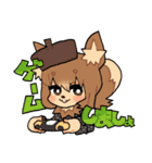 ゲーム大好き動物さん（個別スタンプ：2）