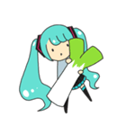 ゆるりと初音ミク（個別スタンプ：1）