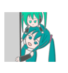 初音ミク ミクダヨー スタンプ（個別スタンプ：9）