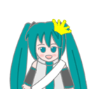 初音ミク ミクダヨー スタンプ（個別スタンプ：12）