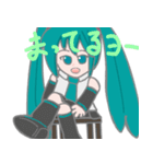 初音ミク ミクダヨー スタンプ（個別スタンプ：13）