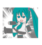 初音ミク ミクダヨー スタンプ（個別スタンプ：15）