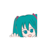 初音ミク ミクダヨー スタンプ（個別スタンプ：16）