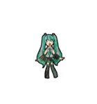 初音ミクと仲間たちのスタンプ（個別スタンプ：37）