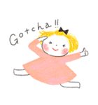 Hi！ Happy Girl！（個別スタンプ：6）