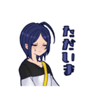 青髪女の子のすたんぷ（個別スタンプ：19）