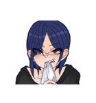 青髪女の子のすたんぷ（個別スタンプ：29）