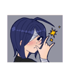 青髪女の子のすたんぷ（個別スタンプ：39）