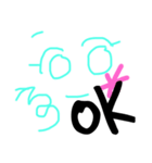 Font is  very cute（個別スタンプ：1）
