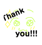 Font is  very cute（個別スタンプ：6）
