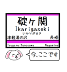 奥羽本線2 今この駅だよ！タレミー（個別スタンプ：26）