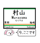 山形線(奥羽本線) 今この駅だよ！タレミー（個別スタンプ：29）