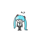 ゆるっと初音ミク！（個別スタンプ：8）