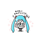 ゆるっと初音ミク！（個別スタンプ：30）