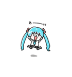 ゆるっと初音ミク！（個別スタンプ：32）