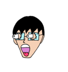 メガネくん！（個別スタンプ：10）