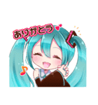 初音ミクの毎日使えちゃうスタンプ（個別スタンプ：6）