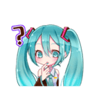 初音ミクの毎日使えちゃうスタンプ（個別スタンプ：10）