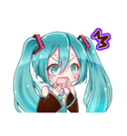 初音ミクの毎日使えちゃうスタンプ（個別スタンプ：11）