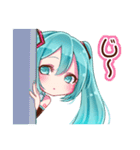 初音ミクの毎日使えちゃうスタンプ（個別スタンプ：18）