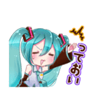 初音ミクの毎日使えちゃうスタンプ（個別スタンプ：19）